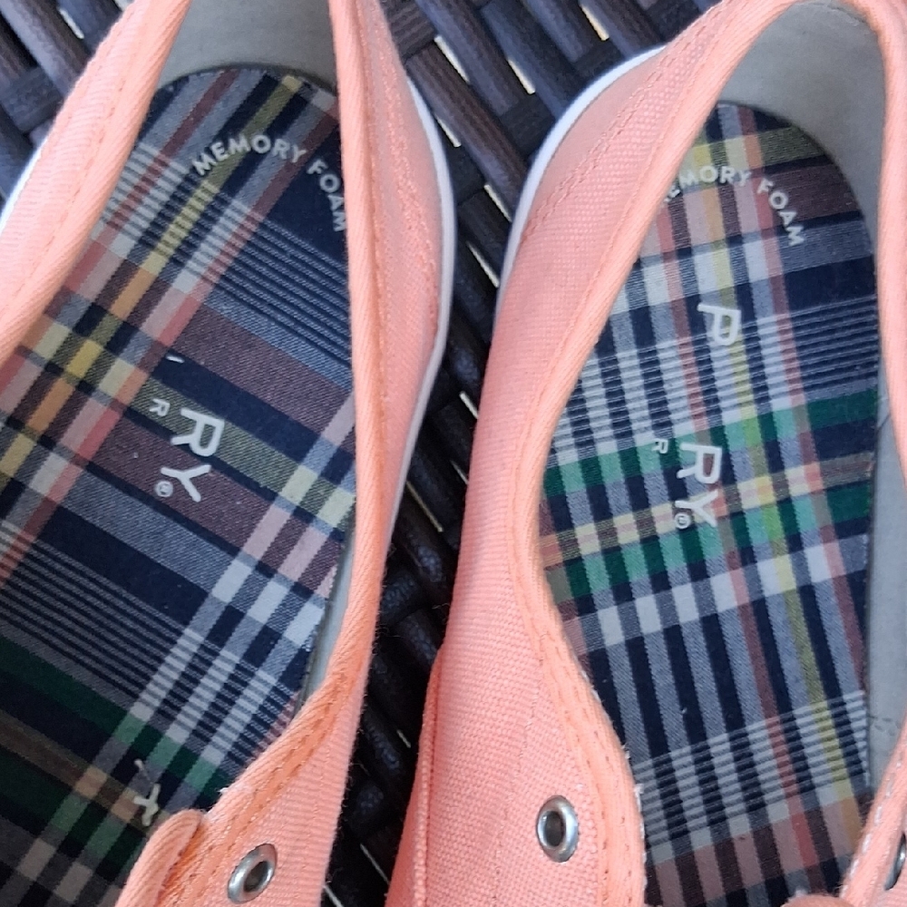 Sperry Women's Peach Slip-On Sneakers - Picture 5 of 8